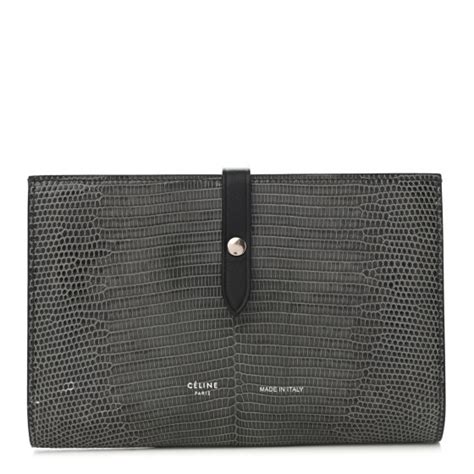 celine wallet bifold|Celine lizard wallet.